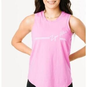 Zyia Active Pink South Beach Athletic Sleeveless Tank Top size XL 3436